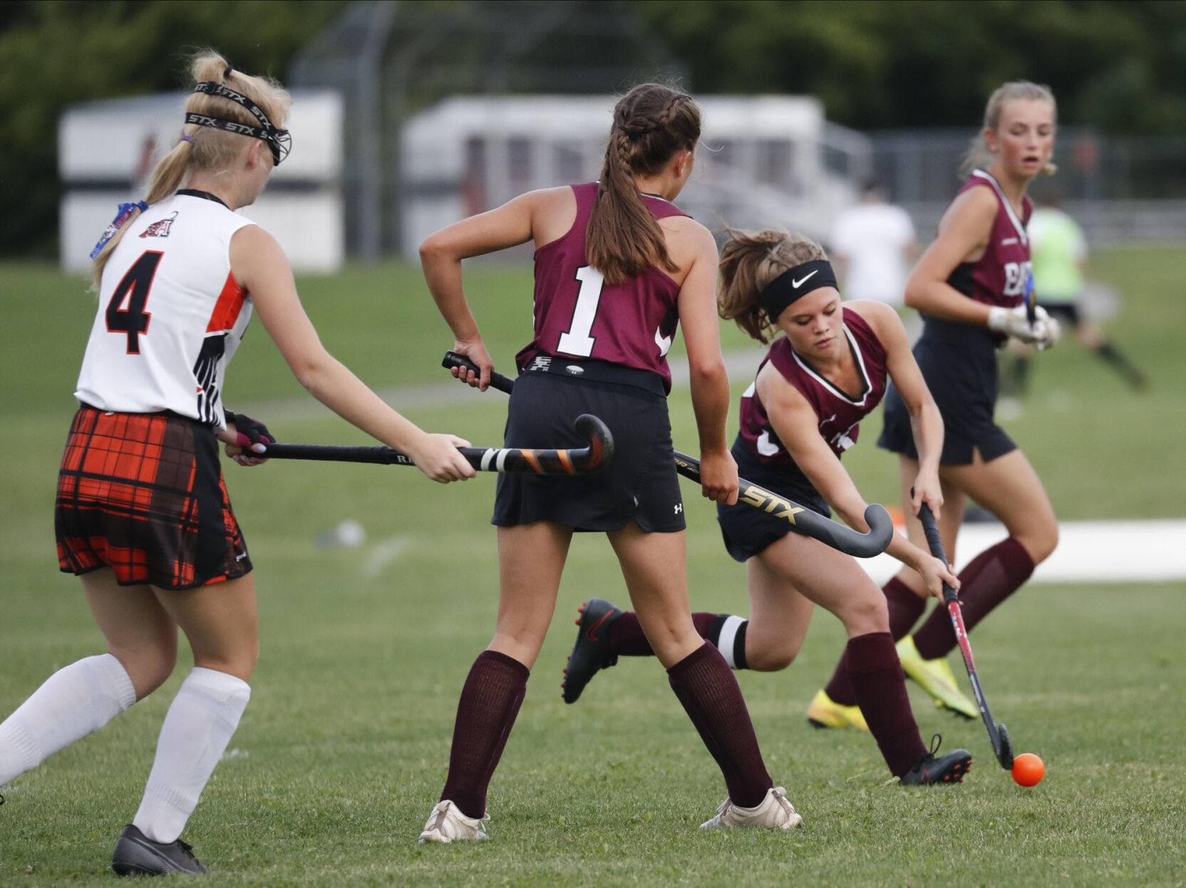 Akron defeats Barker, 4-0, in field hockey